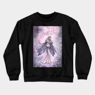 Captured Sky Fairy Fantasy Art by Molly Harrison Crewneck Sweatshirt